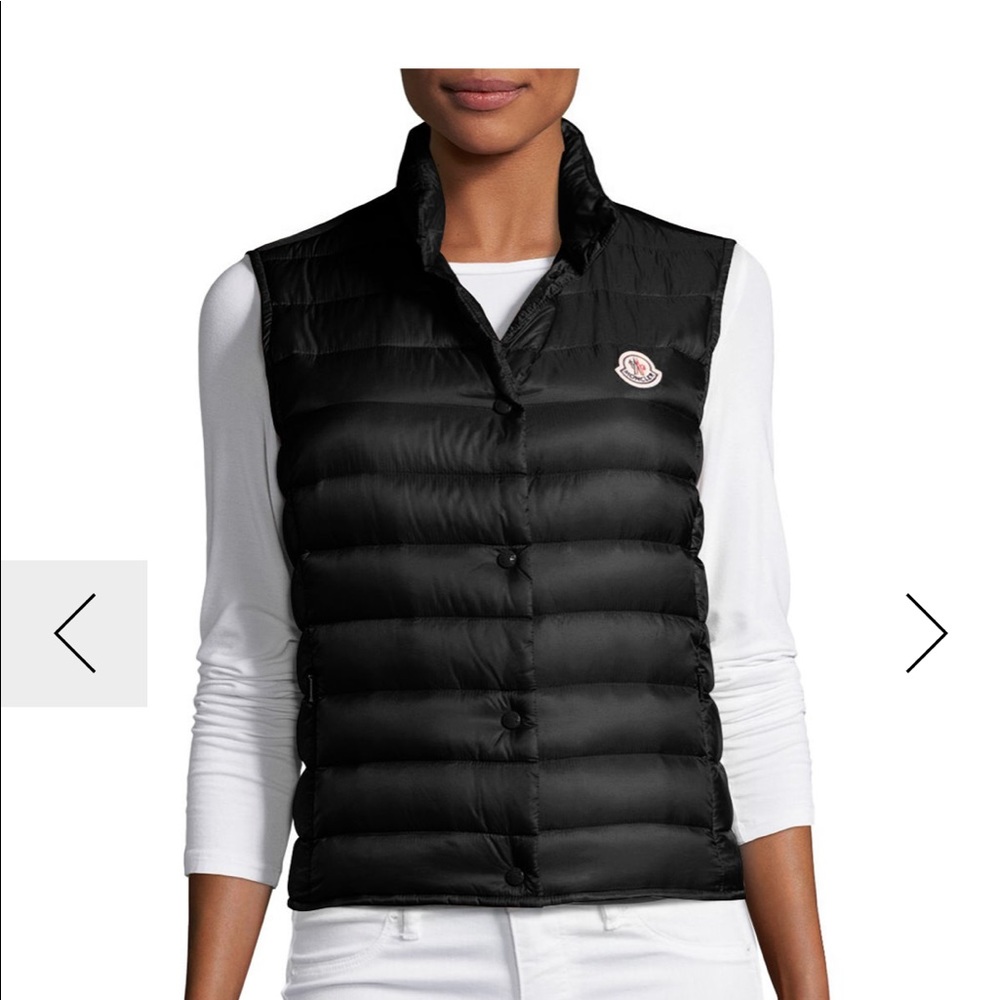 Moncler Liane Quilted Down Gilet Vest!!